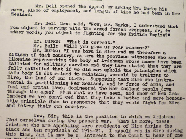 Matthias Burke's appel